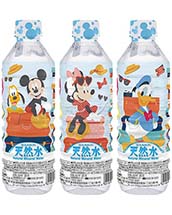 ディズニー天然水500ml